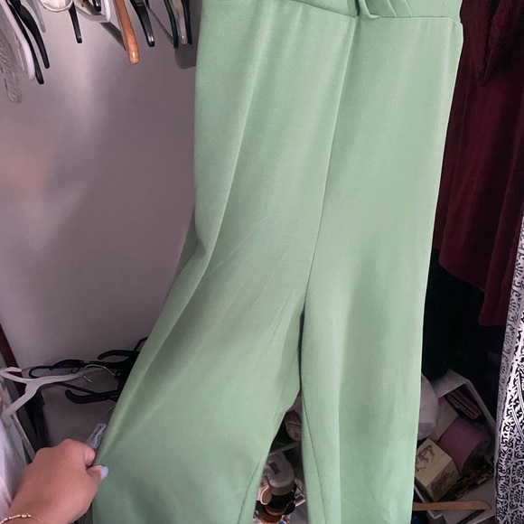 Green Jumpsuit - Picture 3 of 4